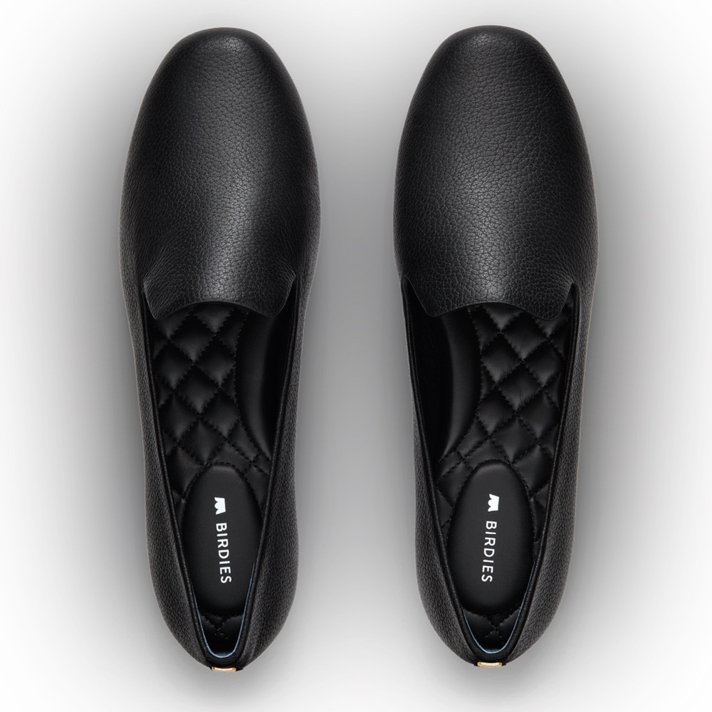 ✨Birdies The Starling Leather Flat Loafer ✧ Black ✧ Size 10
